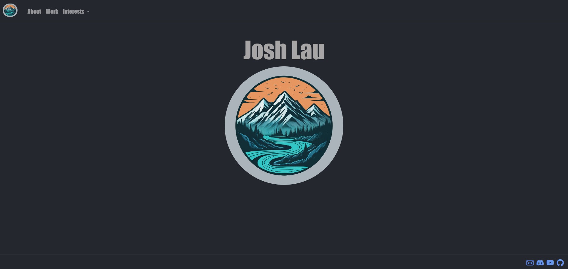 A thumbnail of Josh Lau's website